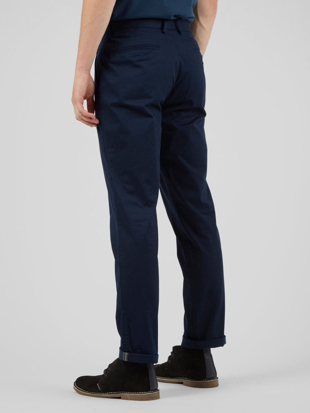 Pantalon Ben Sherman Signature Slim Stretch Chino Bleu Marine | PDB-01577843